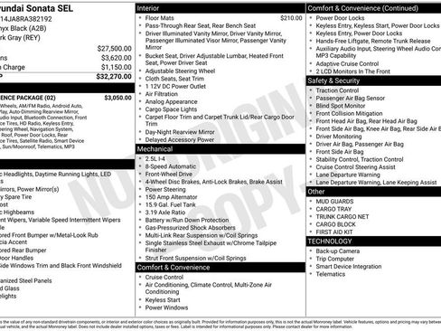 Certified 2024 Hyundai Sonata SEL w/ Convenience Package image 6