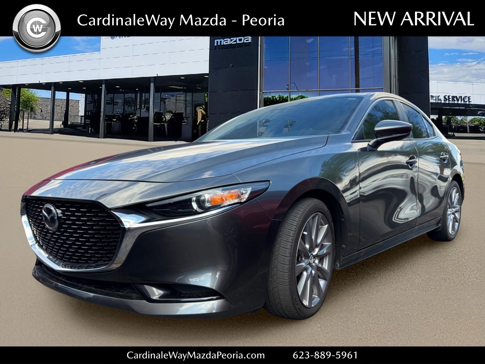 Certified 2024 MAZDA MAZDA3 s FWD image 1