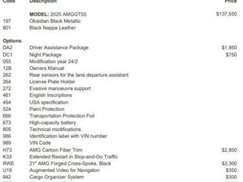 Used 2025 Mercedes-Benz AMG GT 55 image 4