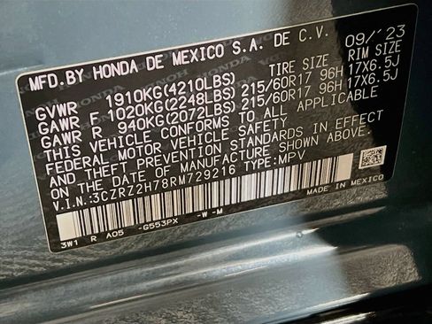 Used 2024 Honda HR-V EX-L image 33