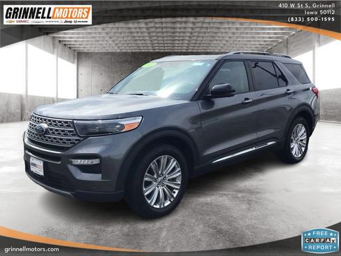 Used 2022 Ford Explorer Limited w/ Equipment Group 301A AWD/4WD image 1