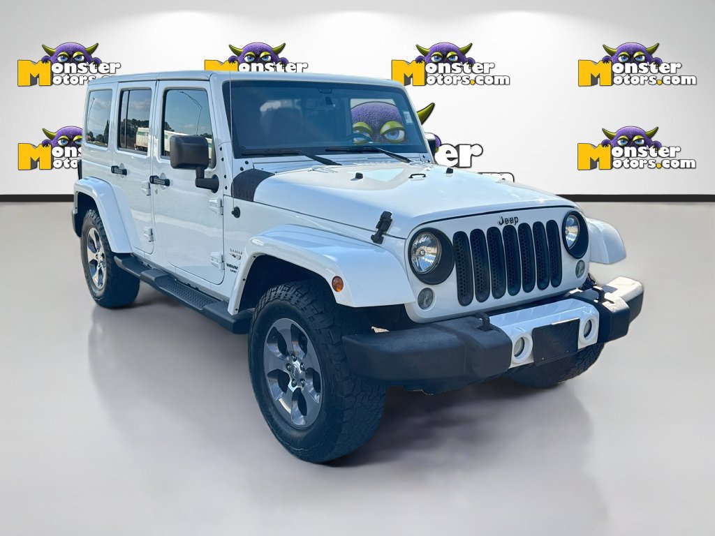 Used 2016 Jeep Wrangler Unlimited Sahara w/ Trailer Tow Group AWD/4WD image 3