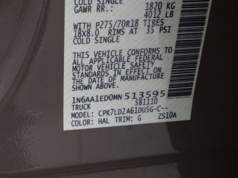 Used 2021 Nissan Titan PRO-4X w/ Pro-4x Convenience Package image 25