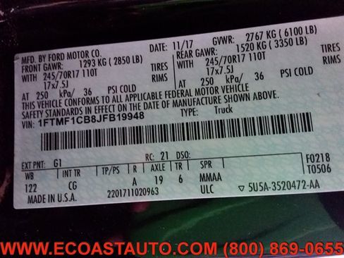 Used 2018 Ford F150 XL image 21