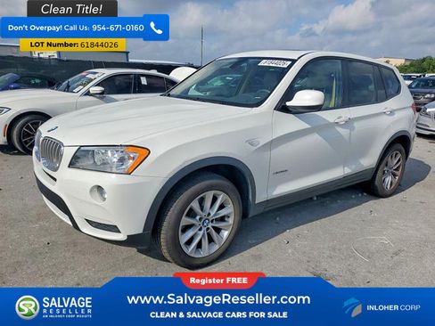 Used 2013 BMW X3 xDrive28i AWD/4WD image 1