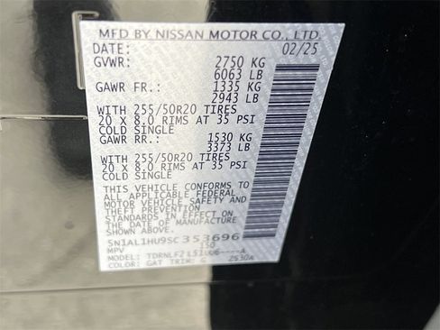 Certified 2025 INFINITI QX60 Autograph w/ Cargo Package image 31