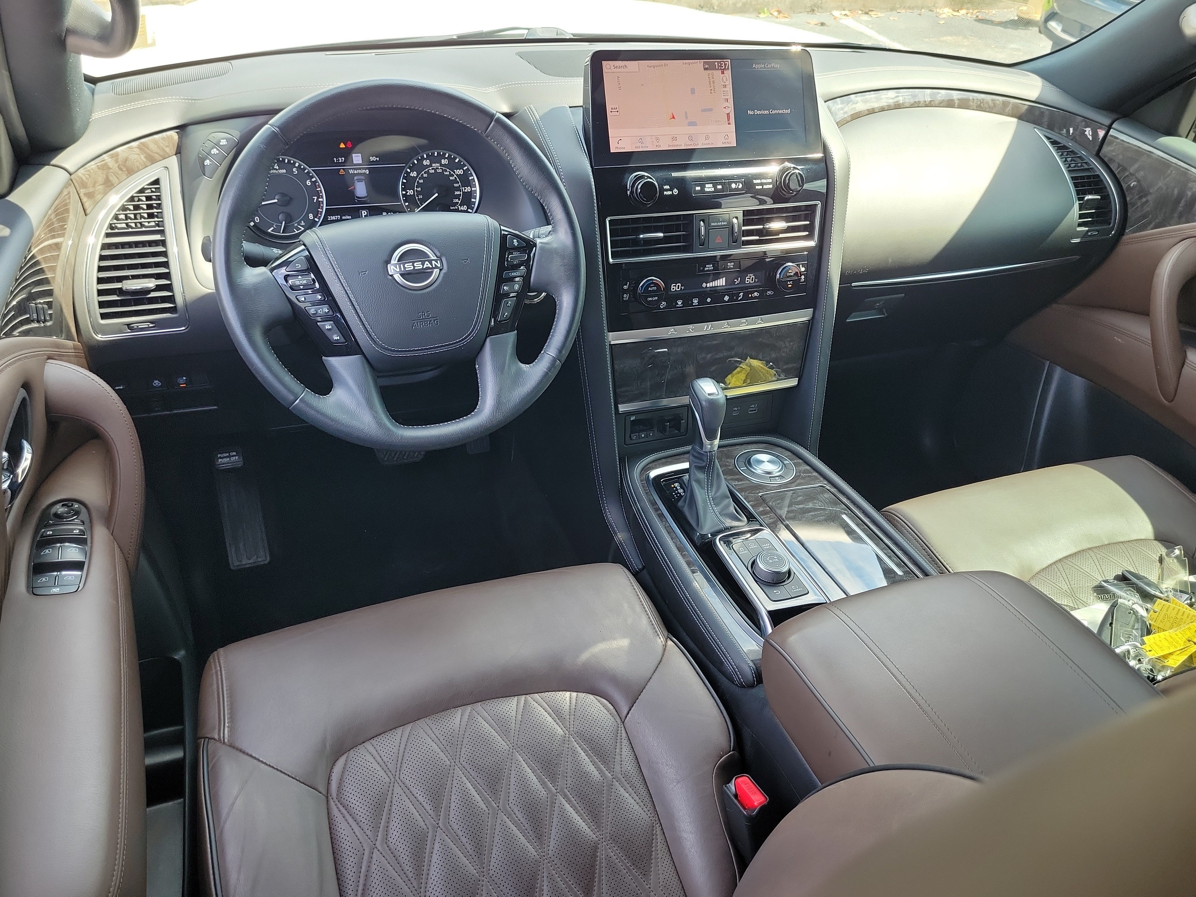 Certified 2023 Nissan Armada Platinum w/ Captain's Chairs Package RWD image 19