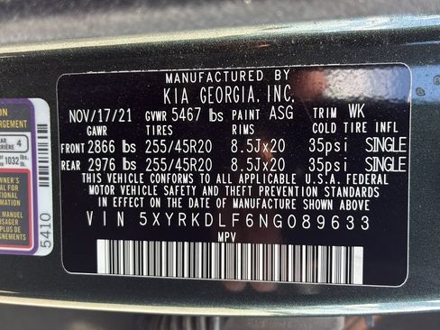 Used 2022 Kia Sorento SX Prestige w/ Rust Color Package AWD/4WD image 39