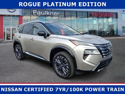 Certified 2025 Nissan Rogue Platinum w/ Tech Package