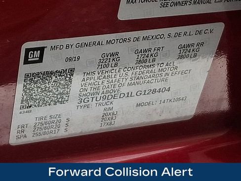 Used 2020 GMC Sierra 1500 SLT w/ SLT Premium Plus Package image 31