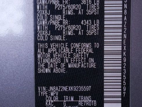 Used 2019 INFINITI QX80 Luxe w/ Proassist Package image 47