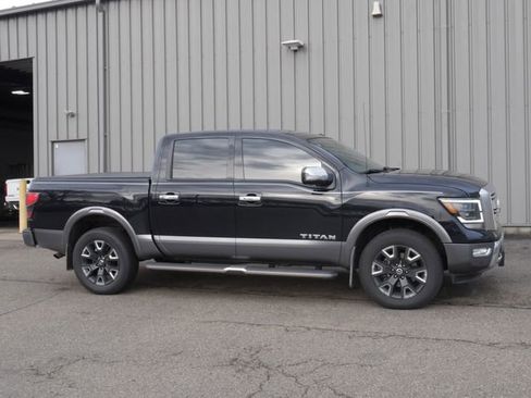 Used 2021 Nissan Titan Platinum Reserve w/ Off Road Protection Package image 2