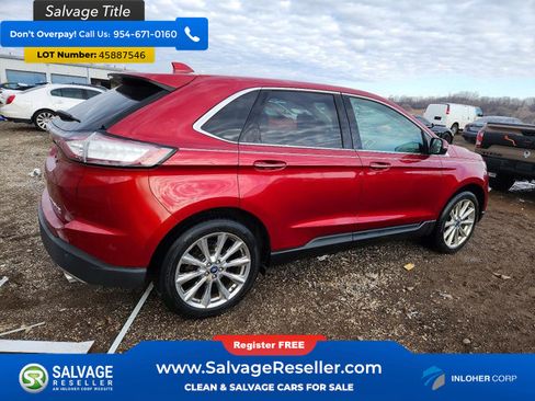 Used 2017 Ford Edge Titanium w/ Equipment Group 301A AWD/4WD image 4