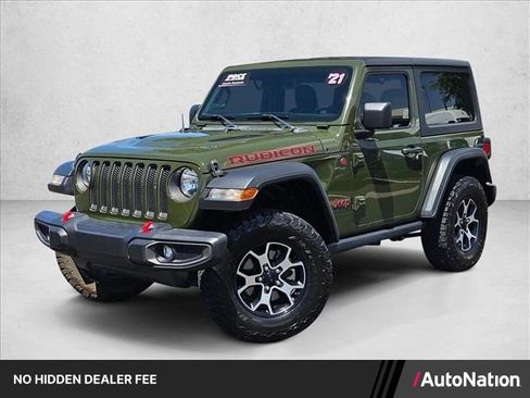 Used 2021 Jeep Wrangler Rubicon AWD/4WD image 1