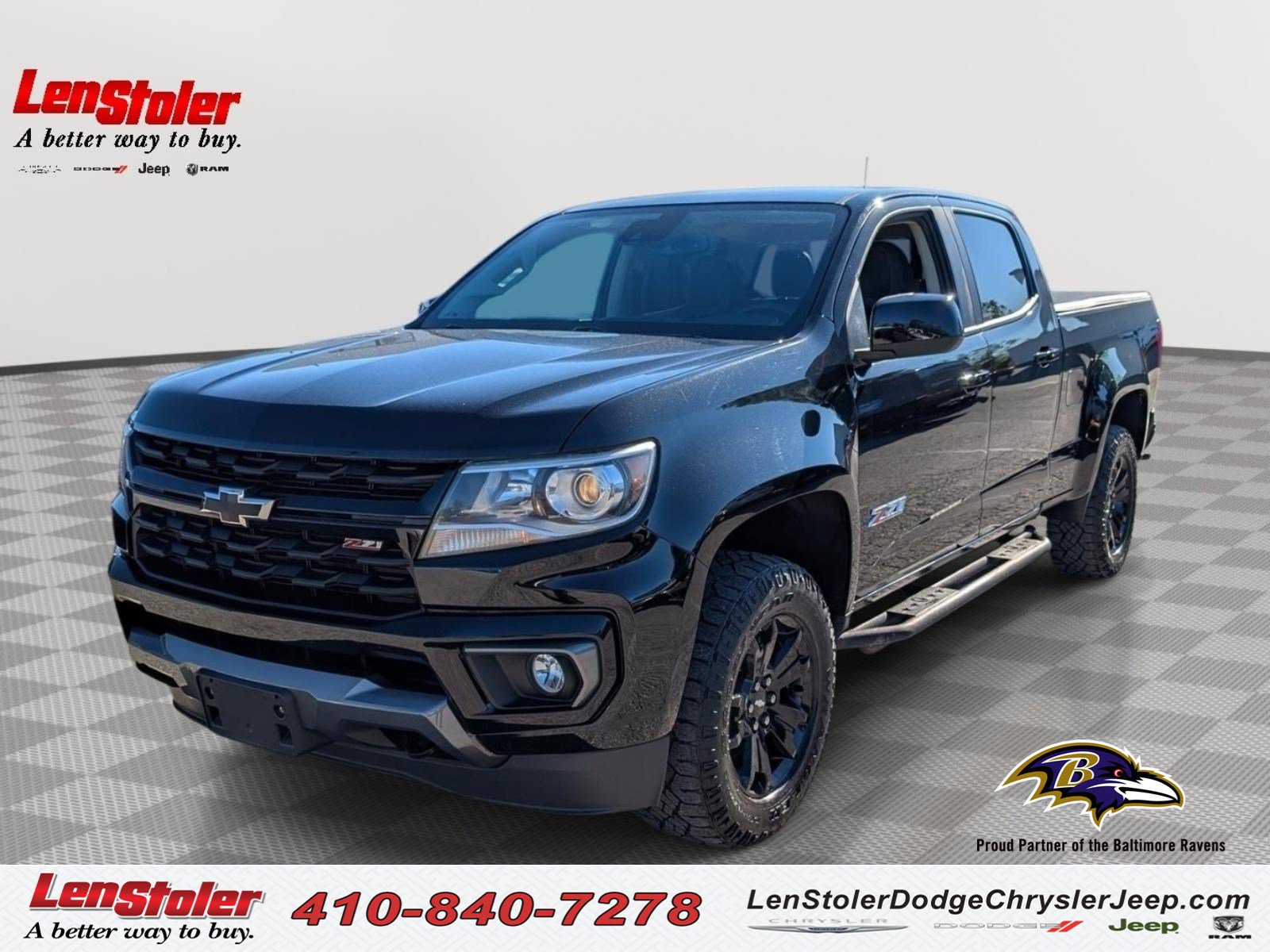 Used 2021 Chevrolet Colorado Z71 w/ Z71 Midnight Edition AWD/4WD image 1