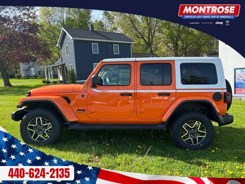 New 2026 Jeep Wrangler Unlimited Sahara AWD/4WD image 2