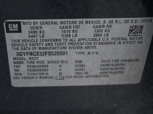 Used 2015 Cadillac SRX Performance w/ Driver Awareness Package FWD image 30