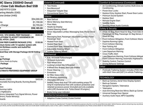 New 2026 GMC Sierra 2500 Denali Ultimate AWD/4WD image 5