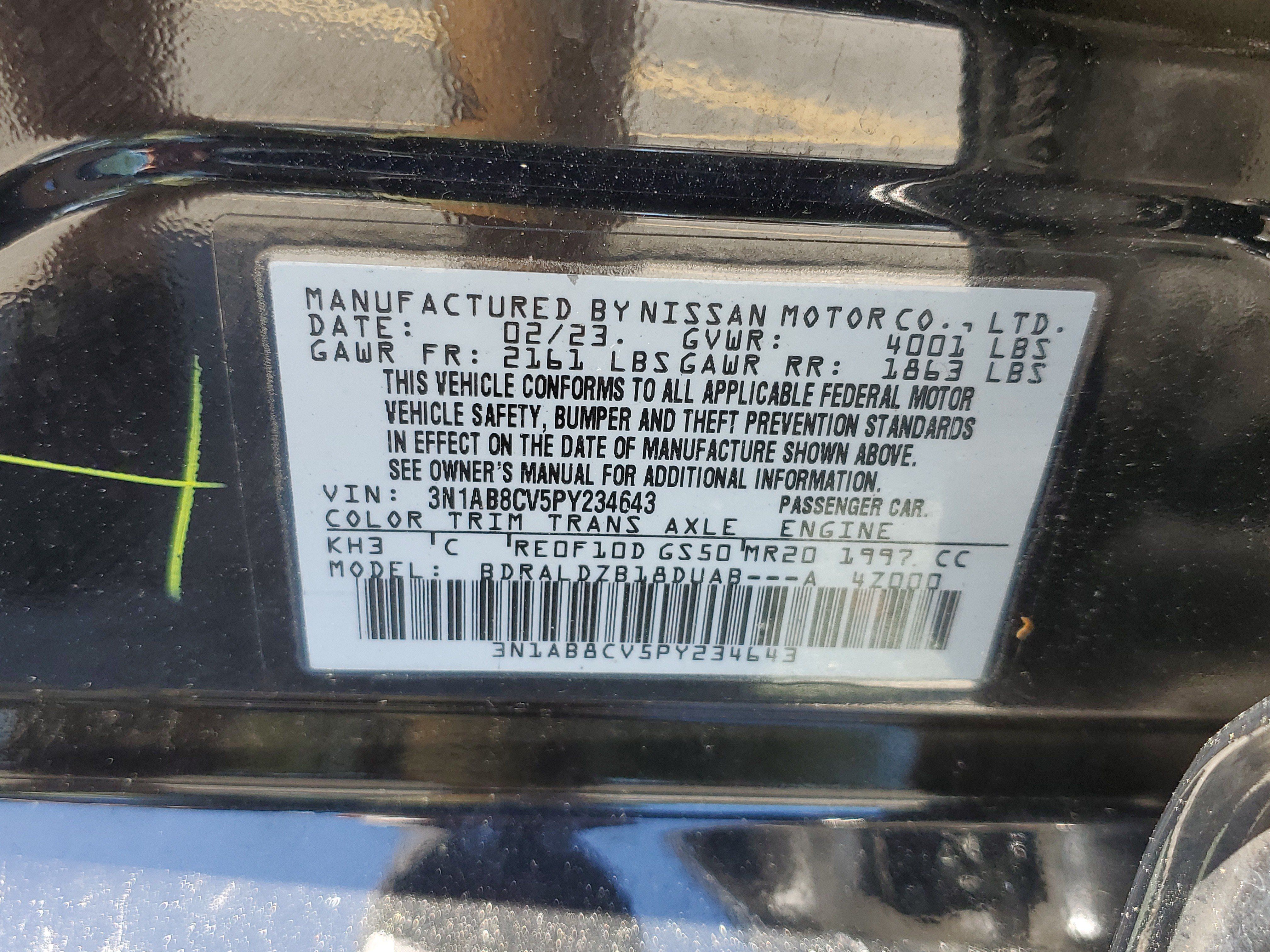 Used 2023 Nissan Sentra SV w/ SV Premium Package FWD image 22