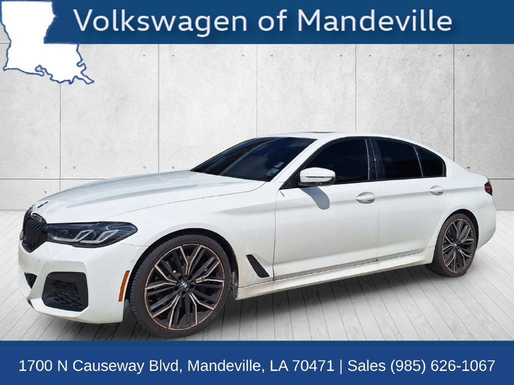 Used 2021 BMW 530i w/ M Sport Package RWD image 1