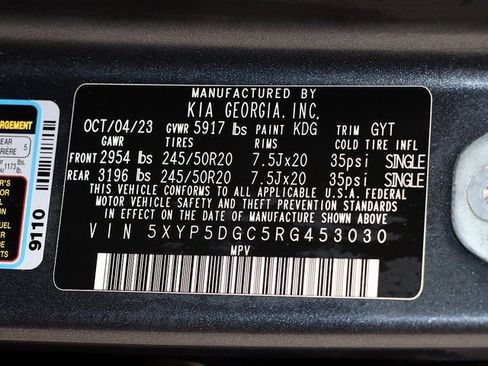 Used 2024 Kia Telluride SX image 32