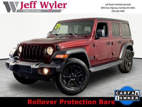 Used 2021 Jeep Wrangler Unlimited Sport AWD/4WD image 1
