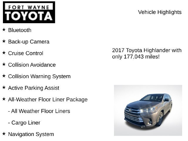 Used 2017 Toyota Highlander XLE AWD/4WD image 7