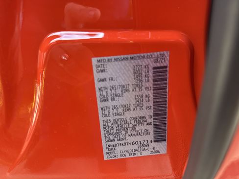 New 2026 Nissan Frontier PRO-4X image 28