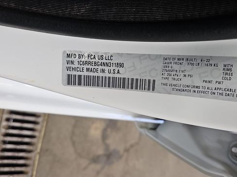 Used 2022 RAM 1500 Big Horn RWD image 33