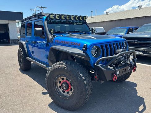 Used 2023 Jeep Wrangler Unlimited Rubicon w/ LED Lighting Group AWD/4WD image 1
