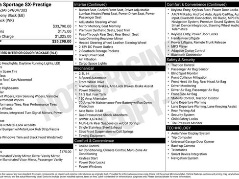Used 2023 Kia Sportage SX image 34