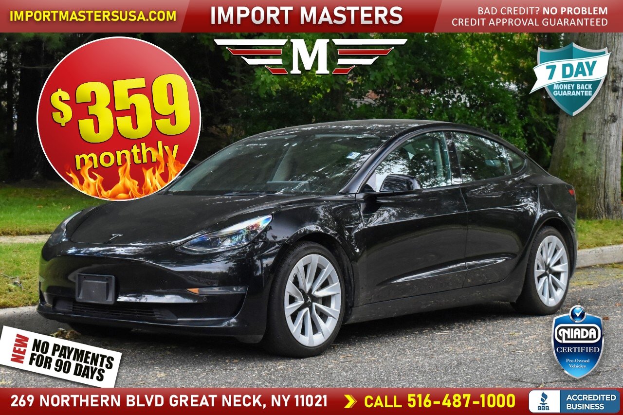 Used 2022 Tesla Model 3 Long Range AWD/4WD image 1