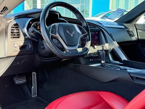 Certified 2019 Chevrolet Corvette Stingray Convertible w/ Carbon Flash Badge Package RWD image 11