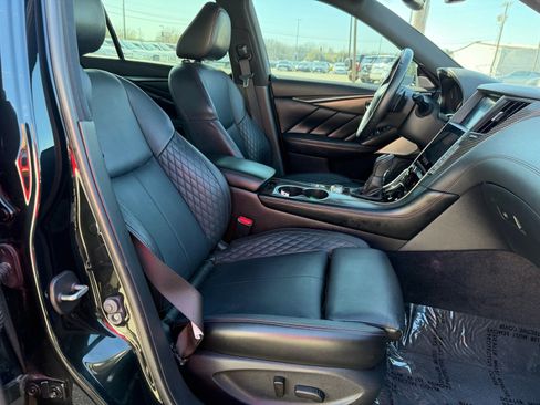 Used 2023 INFINITI Q50 Red Sport 400 w/ Black Opal Edition image 24