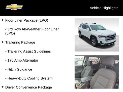 Used 2020 GMC Acadia SLE w/ Driver Convenience Package image 19