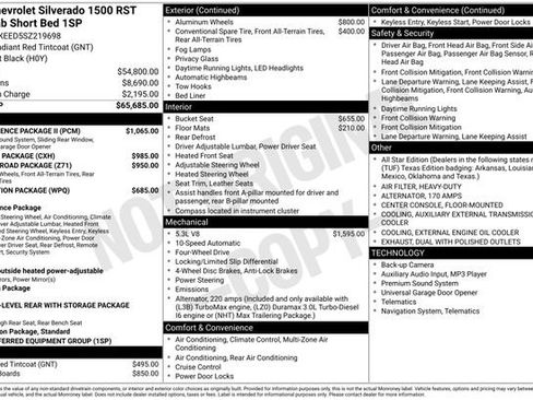 Used 2025 Chevrolet Silverado 1500 RST w/ Convenience Package II image 5