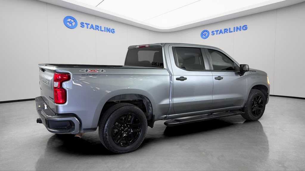 Certified 2023 Chevrolet Silverado 1500 Custom w/ LPO, Dark Essentials Package AWD/4WD image 10