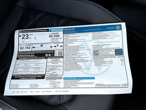 New 2026 Volkswagen Atlas SE FWD image 14