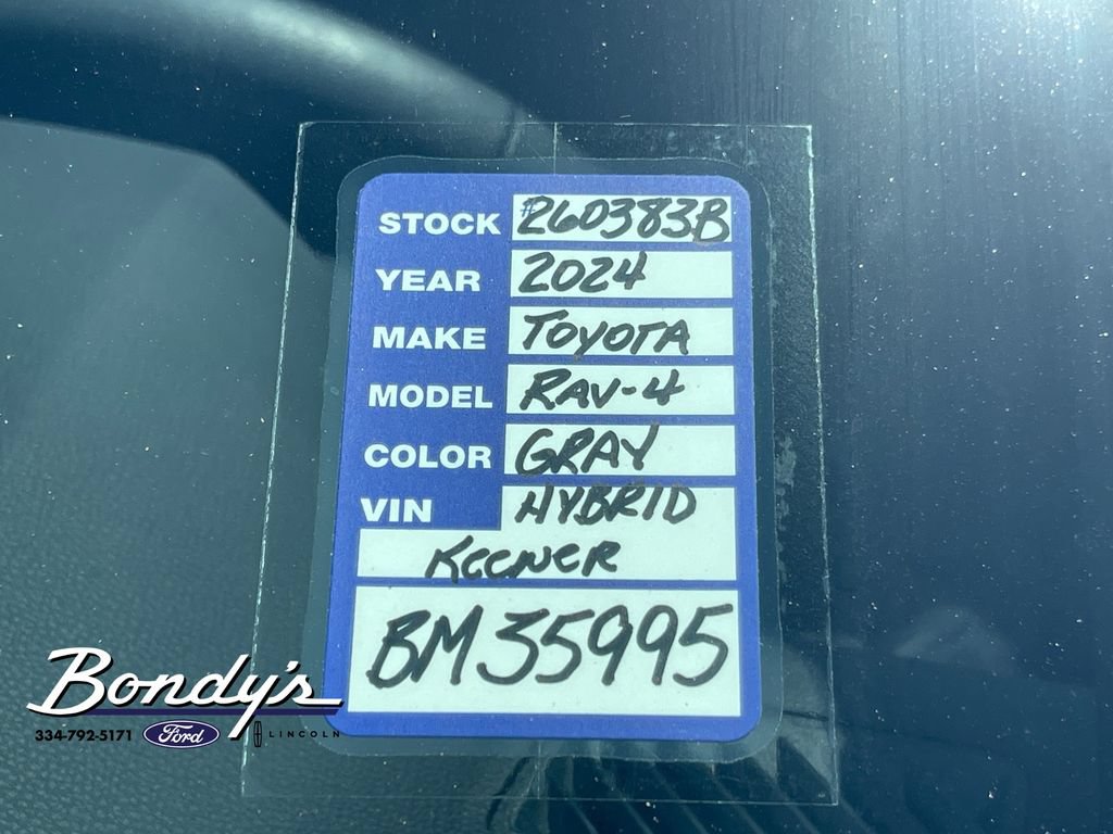 Used 2024 Toyota RAV4 SE w/ Convenience Package AWD/4WD image 21