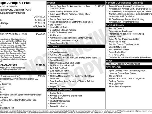 Used 2024 Dodge Durango GT AWD/4WD image 20