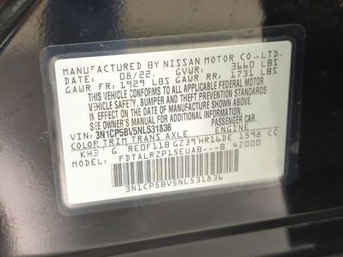 Used 2022 Nissan Kicks S image 21