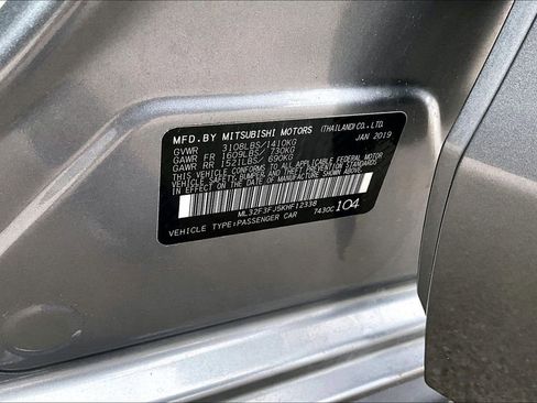 Used 2019 Mitsubishi Mirage G4 ES FWD image 16