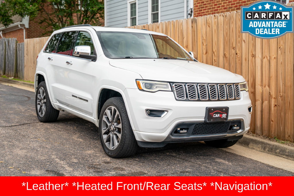 Used 2017 Jeep Grand Cherokee Overland AWD/4WD image 3