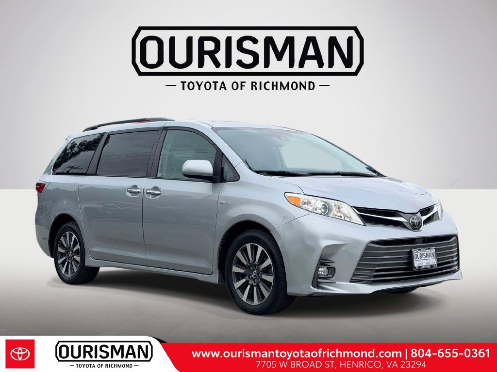 Certified 2020 Toyota Sienna XLE w/ XLE Navigation Package AWD/4WD image 1