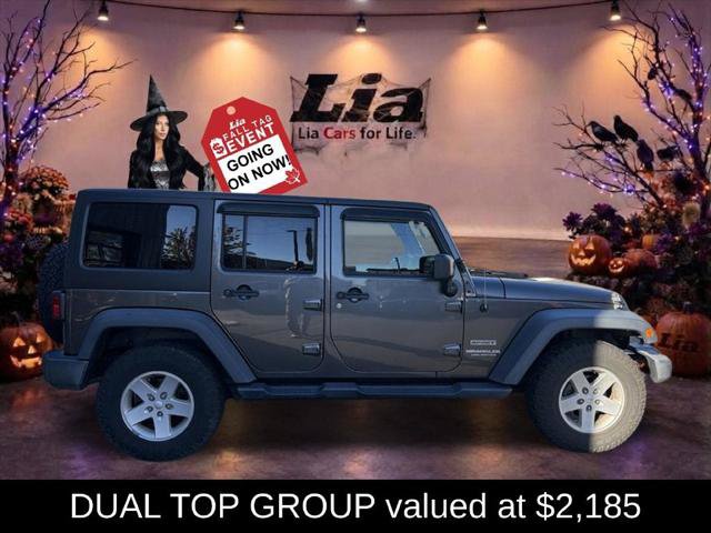 Certified 2017 Jeep Wrangler Unlimited Sport w/ Quick Order Package 24S AWD/4WD image 2