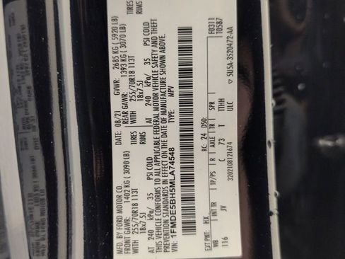 Certified 2021 Ford Bronco Outer Banks image 48