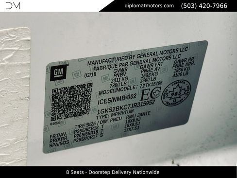 Used 2018 GMC Yukon SLT image 54