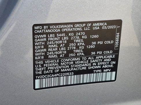Used 2023 Volkswagen Atlas Cross Sport SE FWD image 24