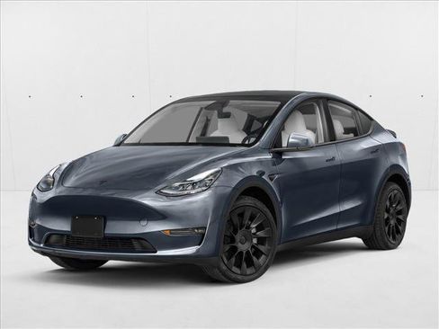 Used 2025 Tesla Model Y Long Range AWD/4WD image 1