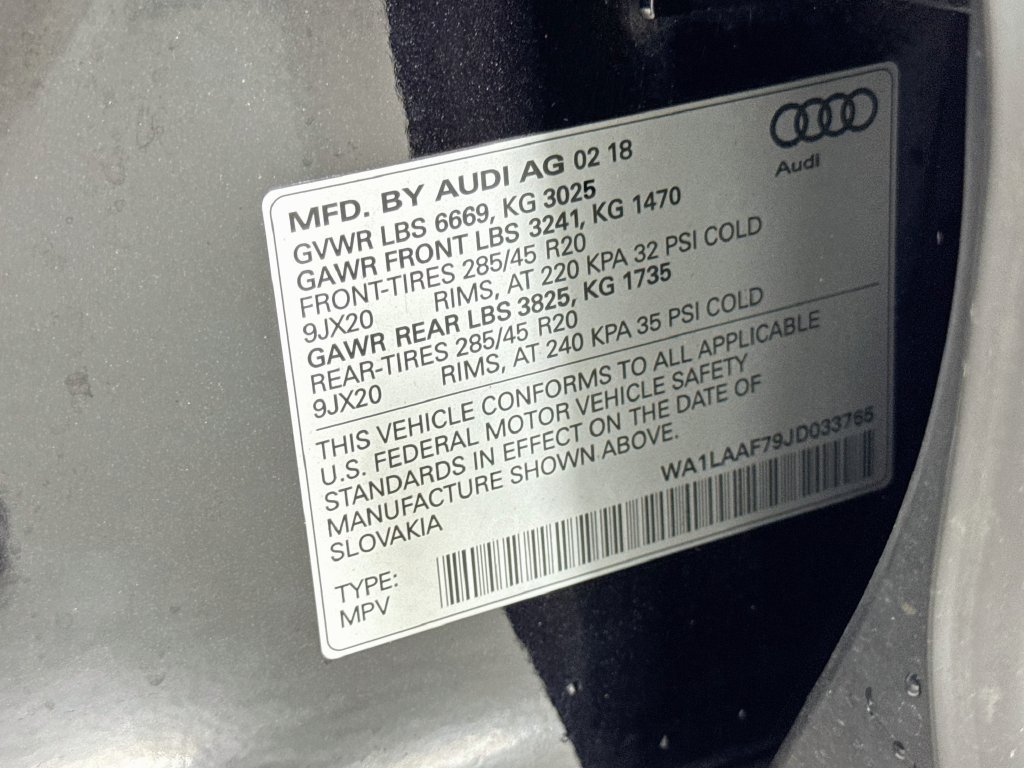 Used 2018 Audi Q7 3.0T Premium Plus w/ Premium Plus Package AWD/4WD image 42